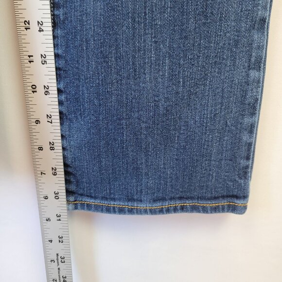 American Eagle Slim Bootcut Jeans Medium Wash Size 6 - Picture 9 of 15